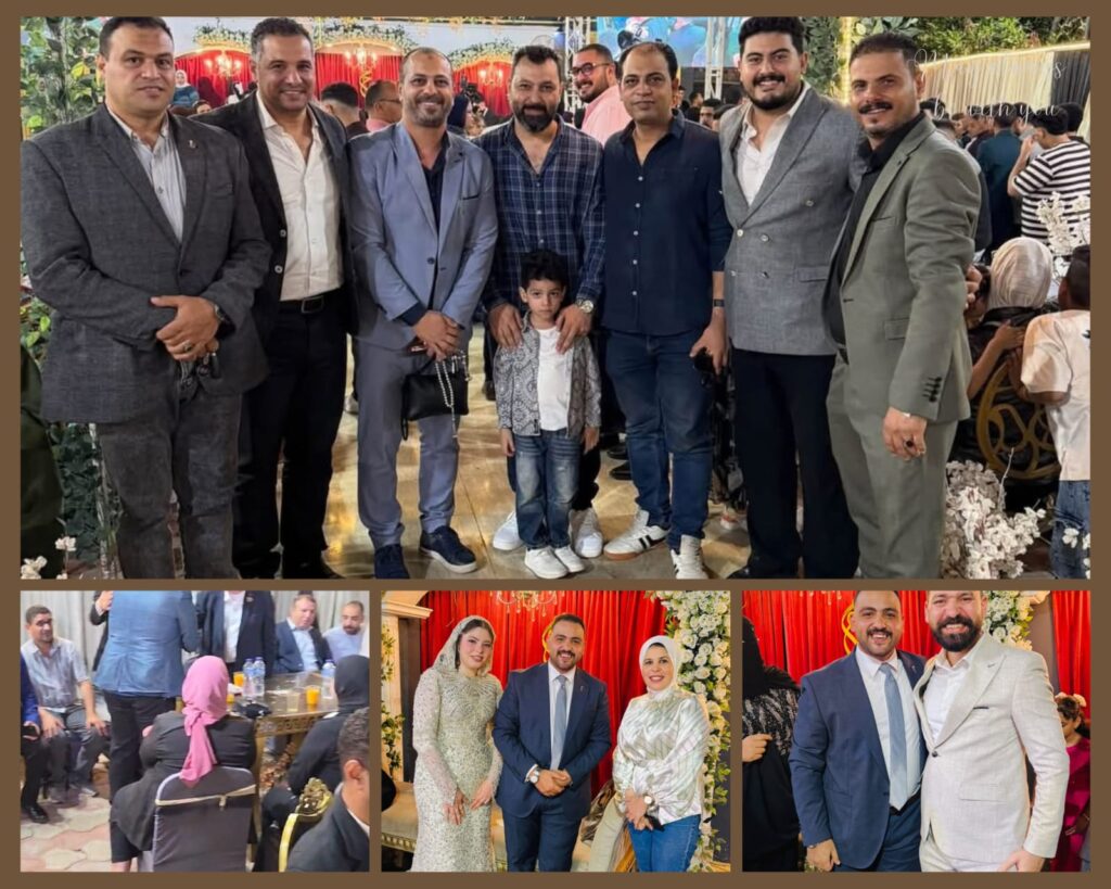 نواب وقيادات كفرالشيخ يهنئون محمد الإسكندراني، رئيس مجلس أمناء كيان شباب بحري، بالخطوبة السعيدة